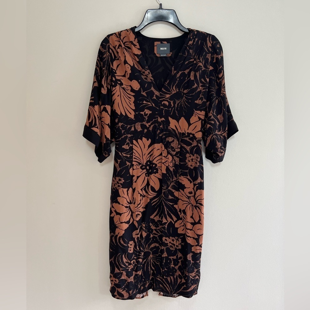Anthropologie Maeve Mirabilis Batwing Kimono Sleeve Knee Length Dress, size 0